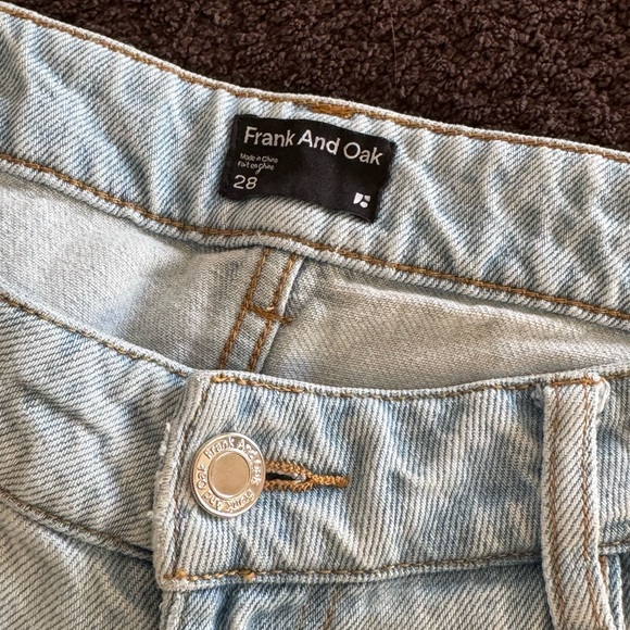 Frank and Oak Light Wash Jeans - Picture 4 of 5